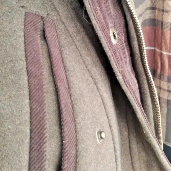 Teenie weenies Hooded tweed Coat Military Jacket  style size Small - Picture 6 of 10